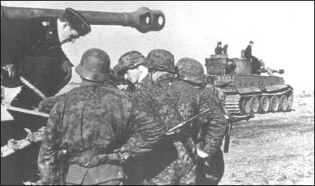 SS Pz Grenadieren and the Tiger I - SS PzDiv. Totenkopf, Op. Zitadelle, 1943